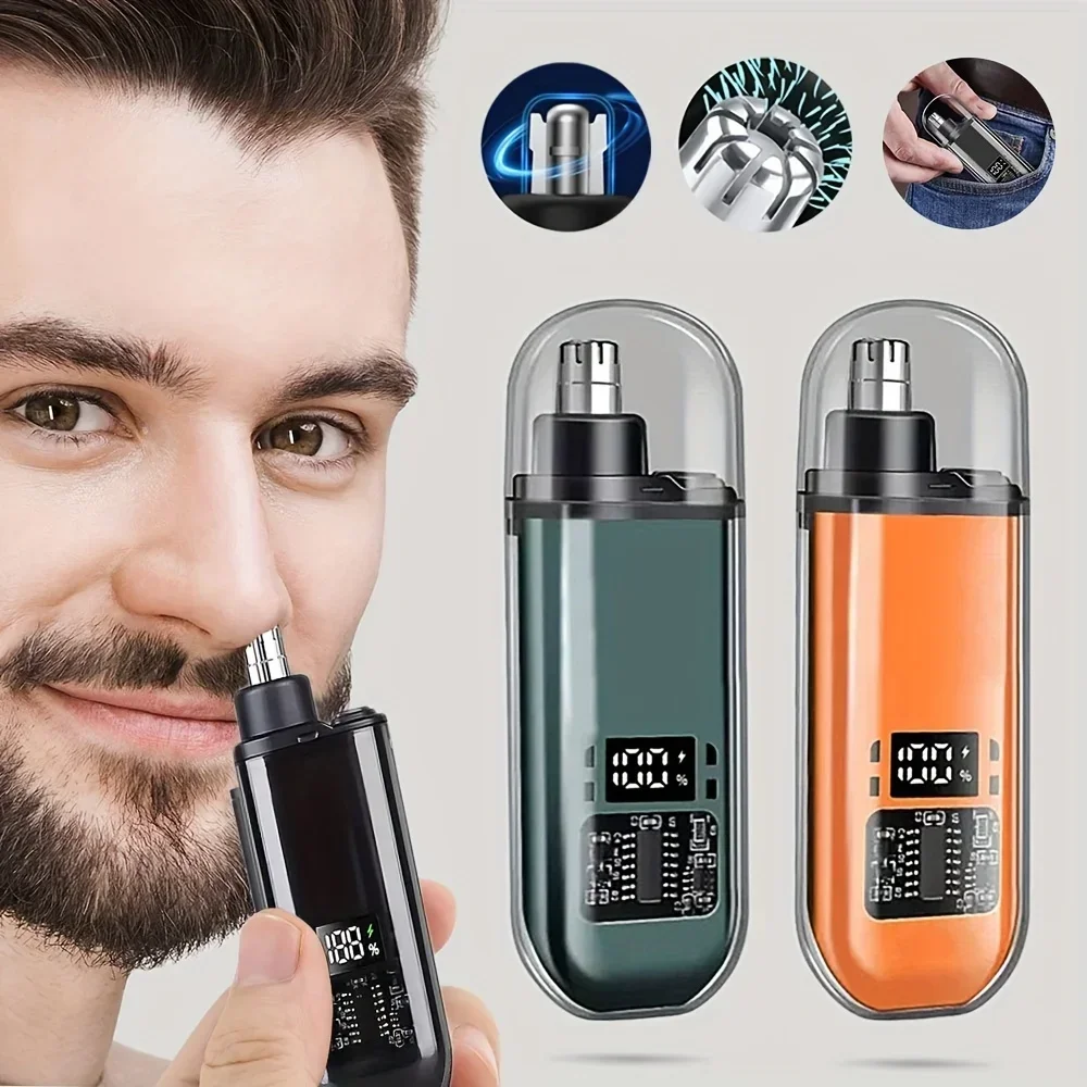 Men'S Grooming Haircut - Trymer do nosa i uszu, ładowany