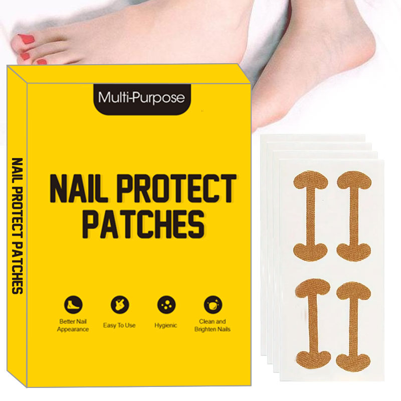Nail Care Kit Mens - 40-100 szt. Brązowe naklejki na paznokcie