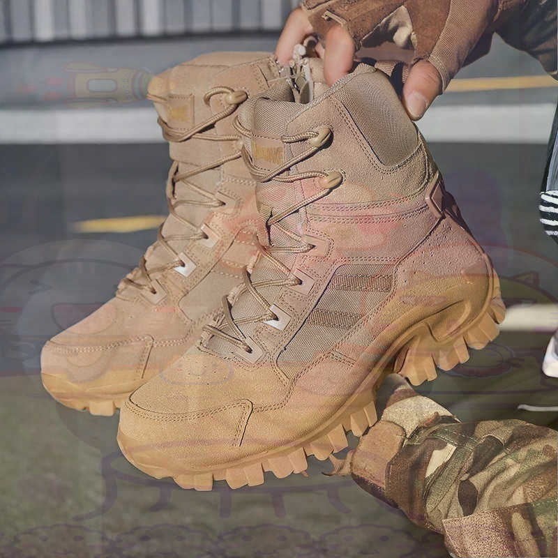 Quality Men'S Grooming Kit - Tan Long Barrel Deadlift Casual Sneakers