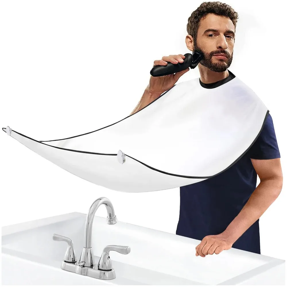 Men'S Grooming Mirror - Fartuch do golenia z podwójnym przyssawkowym