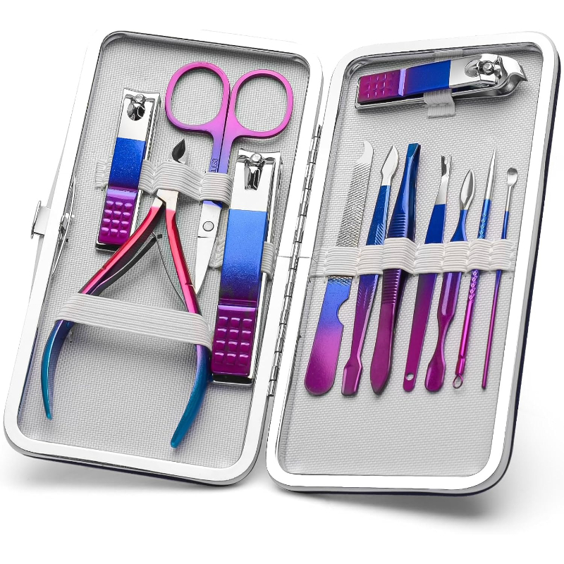 Nail Care Kit Mens - Zestaw do manicure, obcinaczki do paznokci,