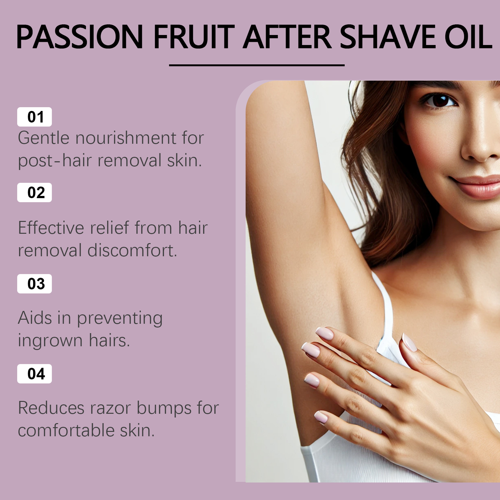 Ingrown Hair Serum - Olejek po goleniu zapobiega wrastaniu włosków,