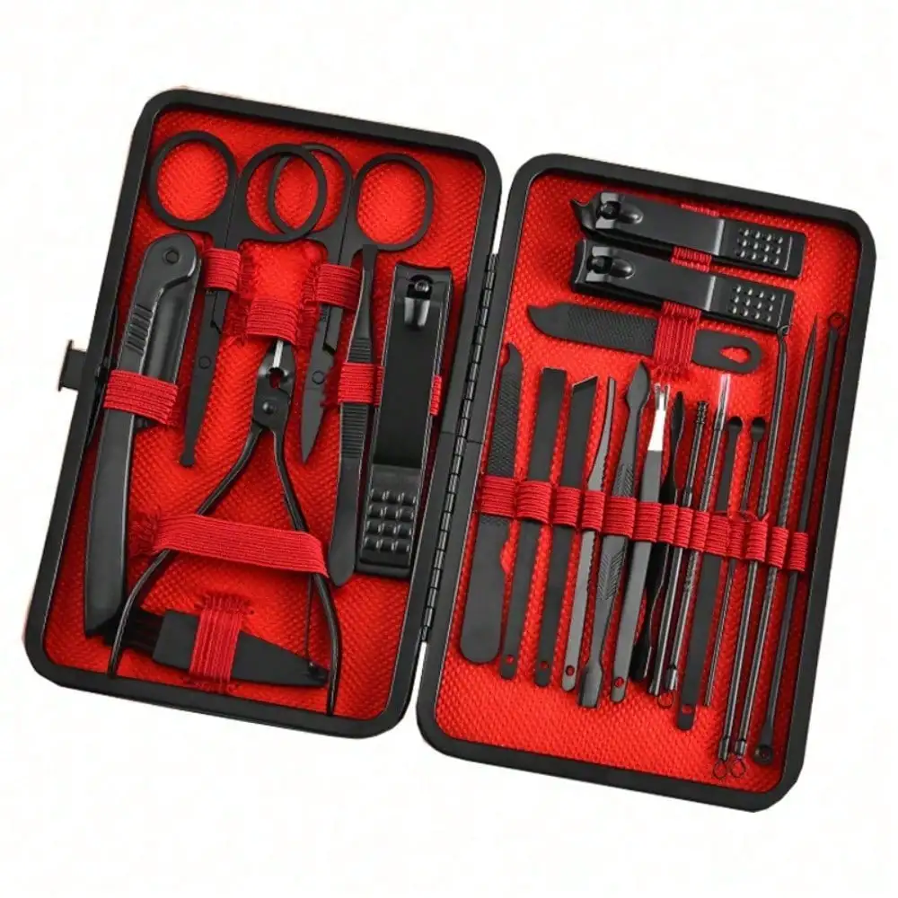 Nail Care Kit Mens - Profesjonalny zestaw do manicure i pedicure