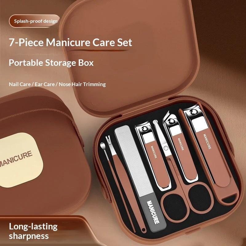 Nail Care Kit Mens - Zestaw narzędzi do zdobienia paznokci 7/8
