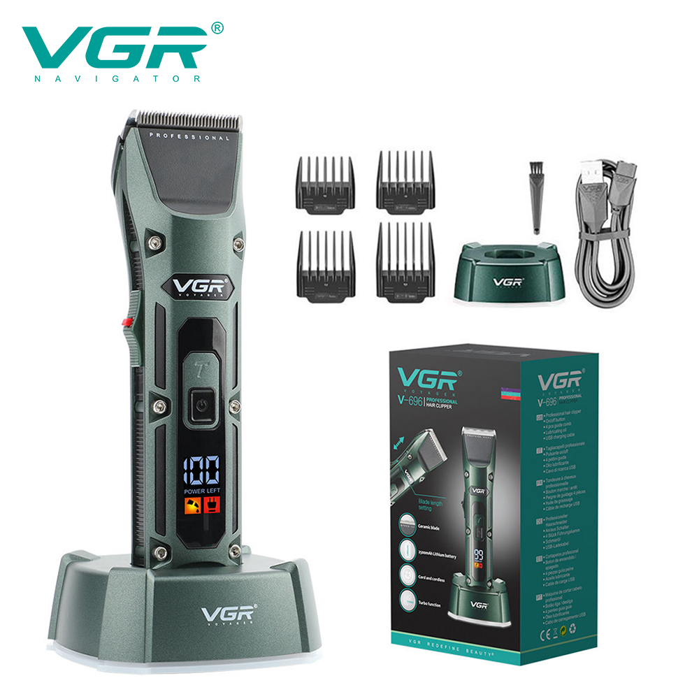 Electric Shaver Rotary - VGR V-696 nowy metalowy popularny Salon
