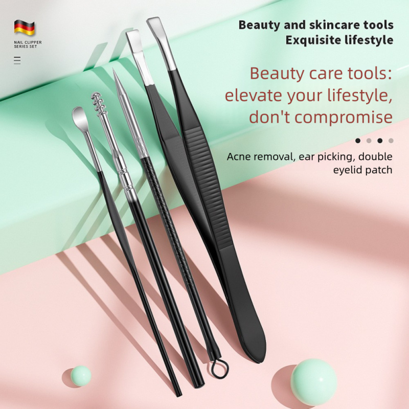 18-częściowy zestaw do manicur – Nail Care Kit Mens recenzja i cena