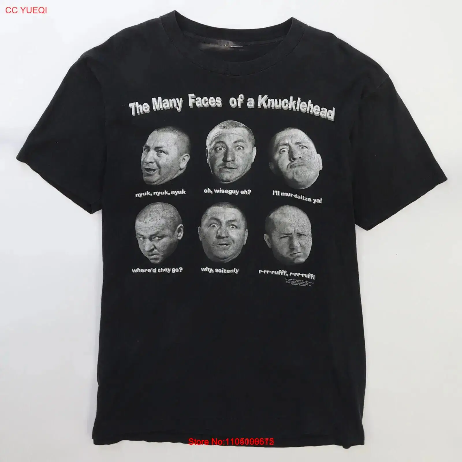 Koszulka Vintage Three Stooges – Face Wash Mens recenzja i cena