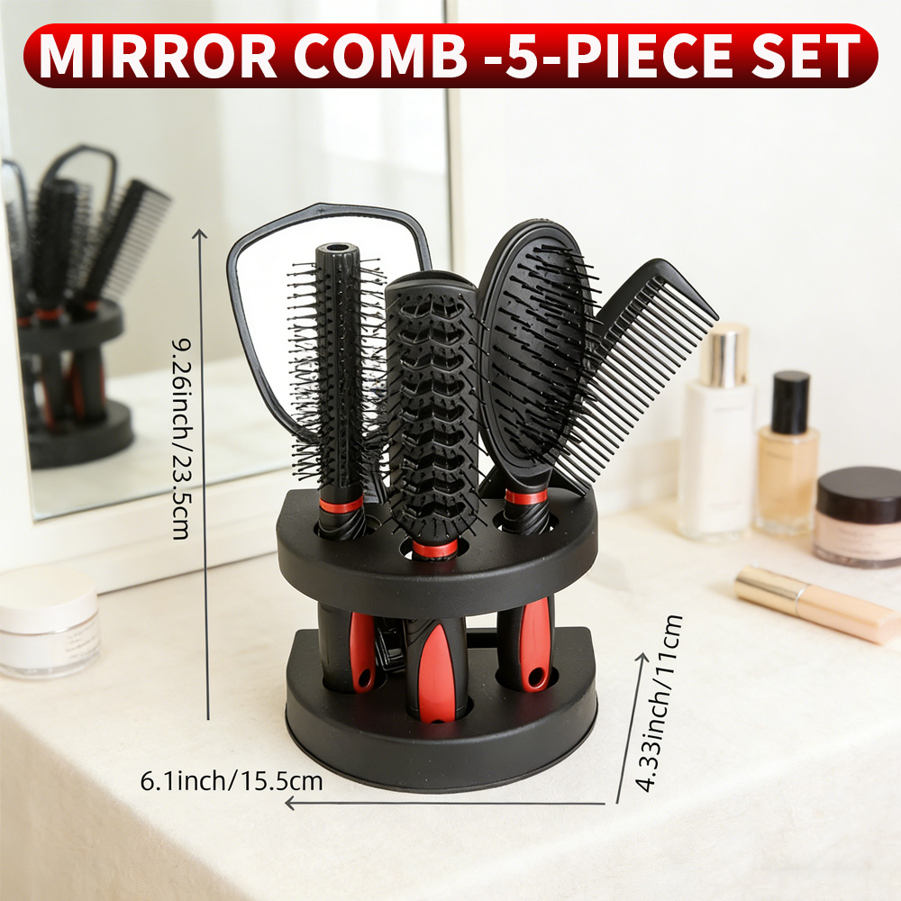 Zestaw 5 w 1: lusterko i grzeb – Men'S Grooming Mirror recenzja i cena