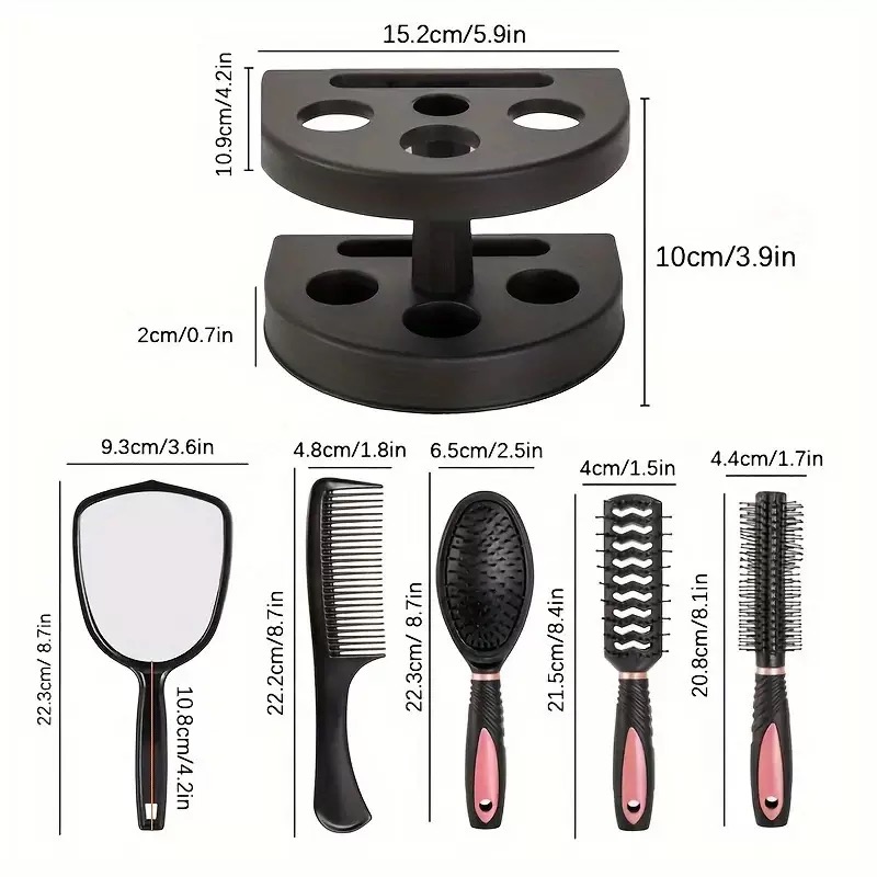 Zestaw 5 w 1: lusterko i grzeb – Men'S Grooming Mirror recenzja i cena