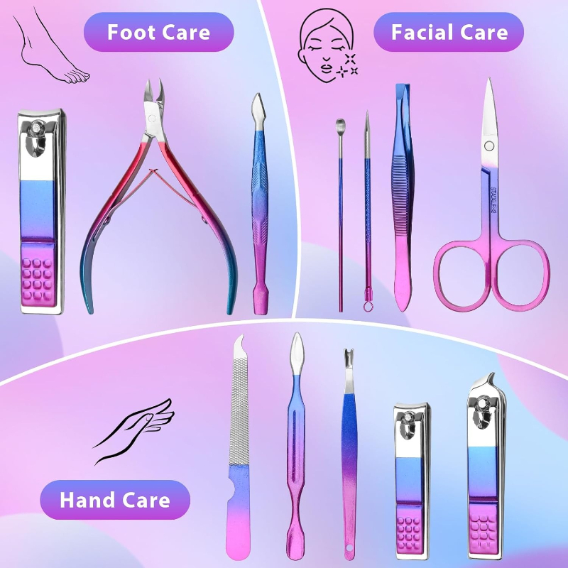 Zestaw do manicure, obcinaczki – Nail Care Kit Mens recenzja i cena
