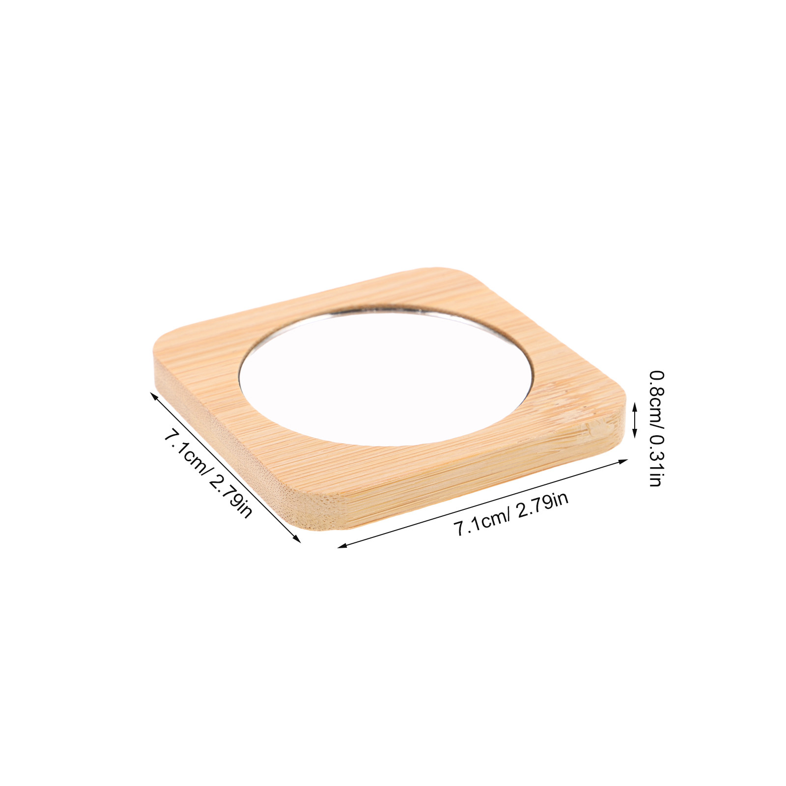 12 szt. Mini przenośnych luste – Men'S Grooming Mirror recenzja i cena