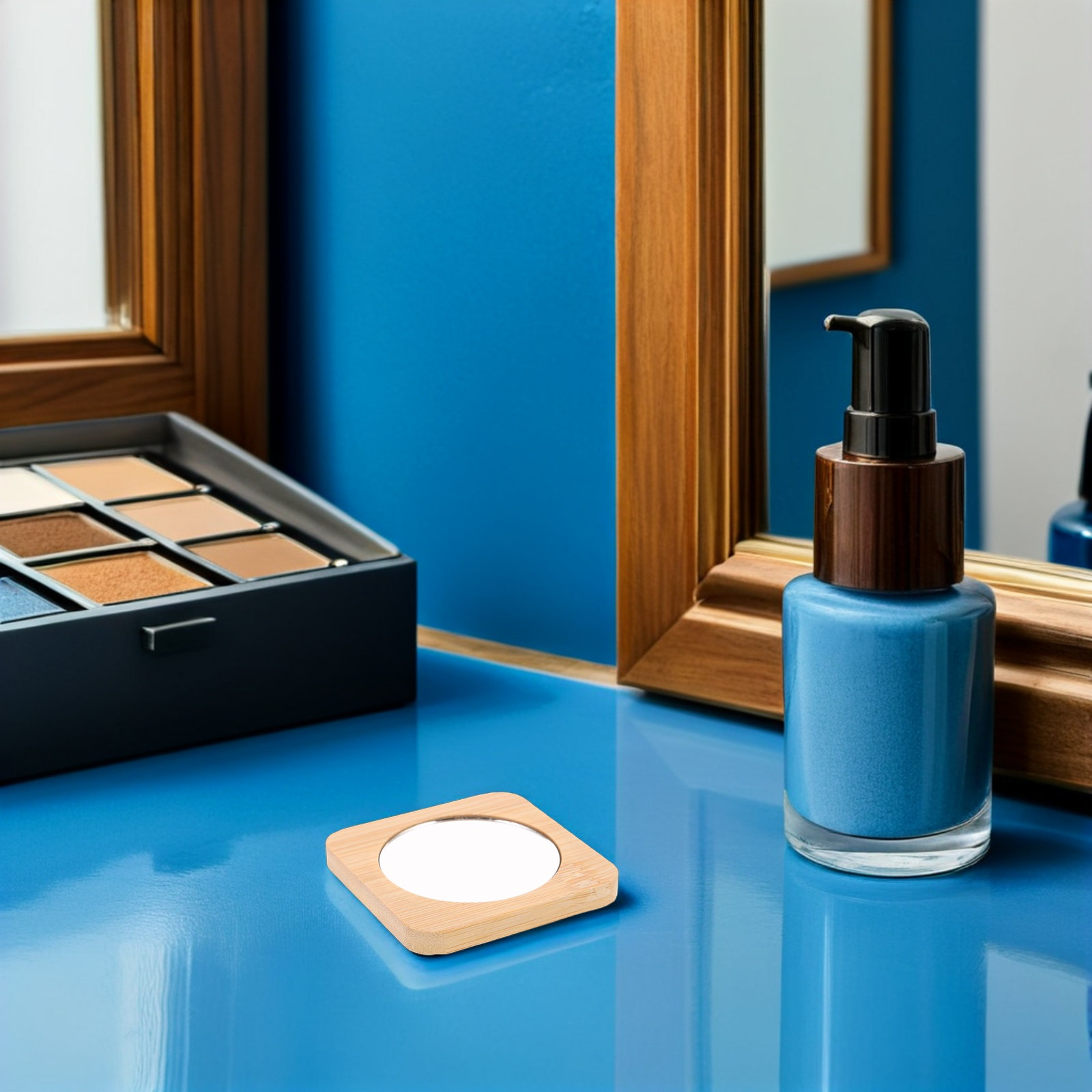 12 szt. Mini przenośnych luste – Men'S Grooming Mirror recenzja i cena