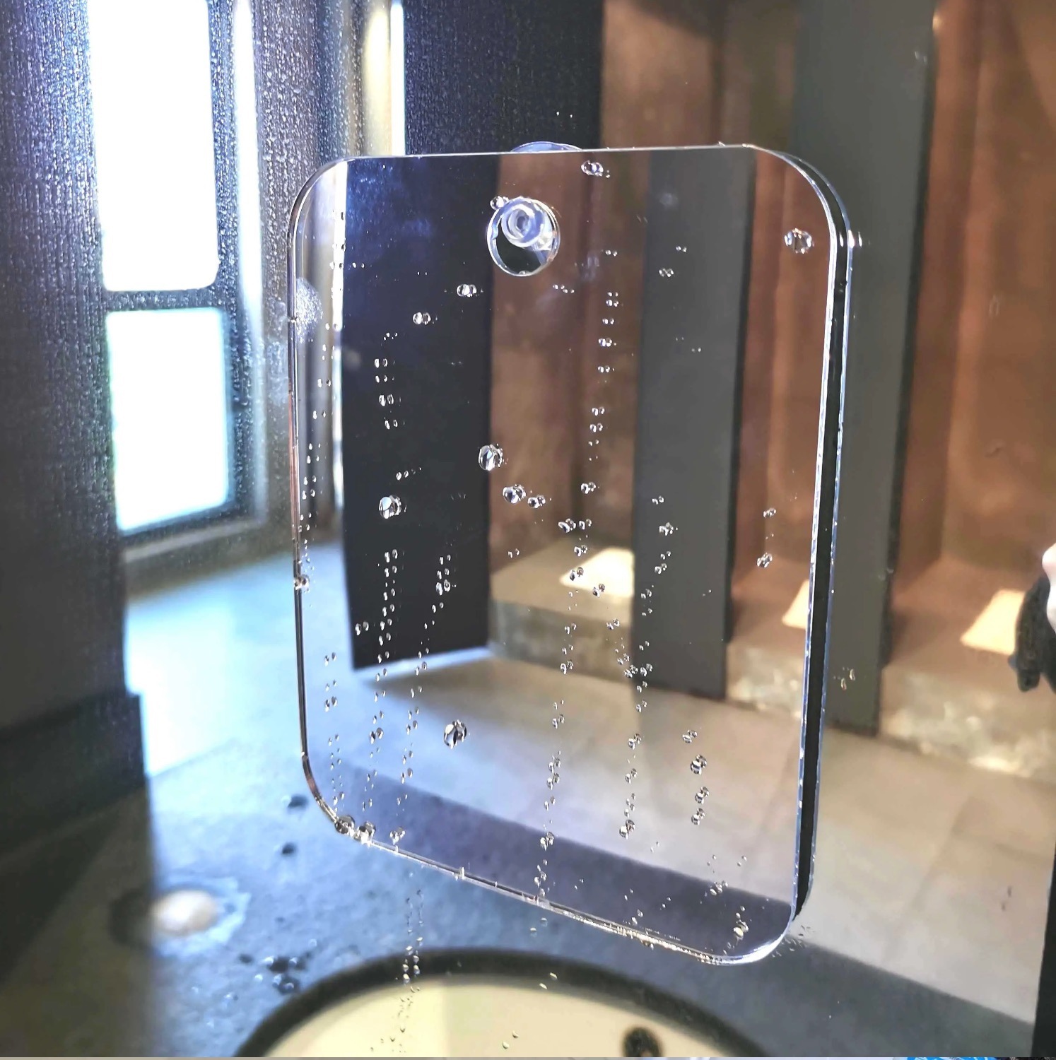 HTMCK Akrylowe lustro prysznic – Men'S Grooming Mirror recenzja i cena