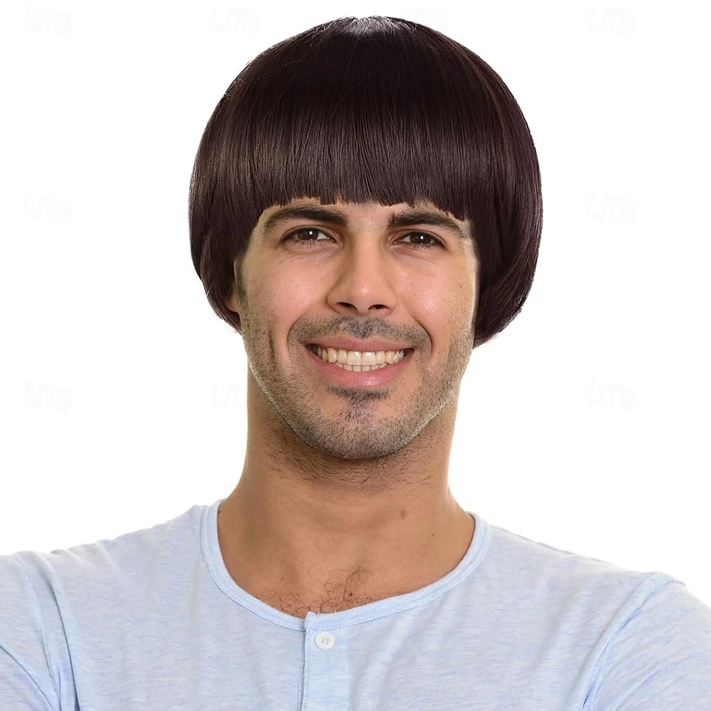 Syntetyczna peruka męska, krót – Men'S Grooming Haircut recenzja i cena
