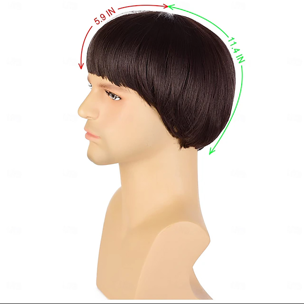 Syntetyczna peruka męska, krót – Men'S Grooming Haircut recenzja i cena