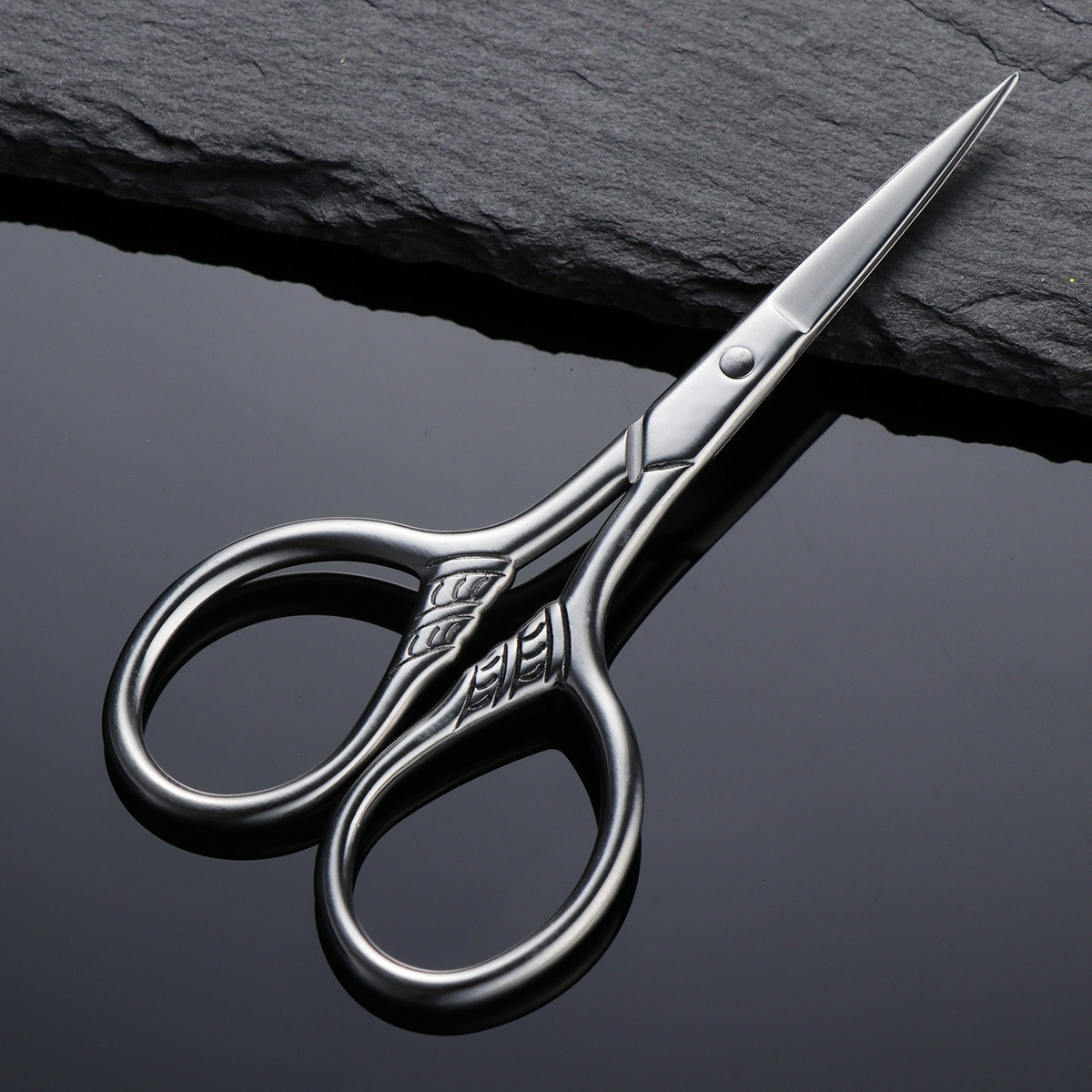 Nożyczki do strzyżenia brody z – Men'S Grooming Mirror recenzja i cena
