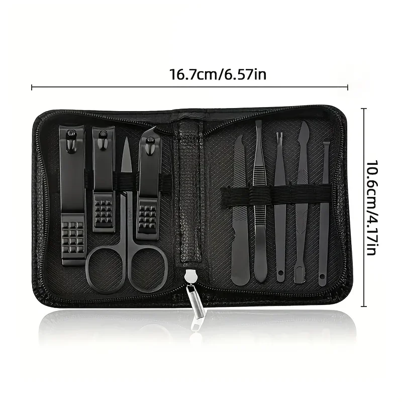 9-częściowy zestaw do manicure – Nail Care Kit Mens recenzja i cena